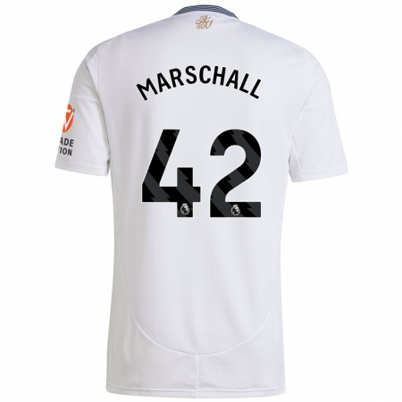 Kandiny Kinder Filip Marschall #42 Weiß Auswärtstrikot Trikot 2024/25 T-Shirt