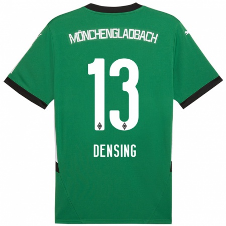 Kandiny Kinder Kyra Densing #13 Grün Weiß Auswärtstrikot Trikot 2024/25 T-Shirt