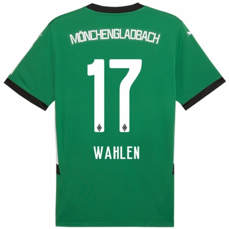 Kandiny Kinder Vanessa Wahlen #17 Grün Weiß Auswärtstrikot Trikot 2024/25 T-Shirt