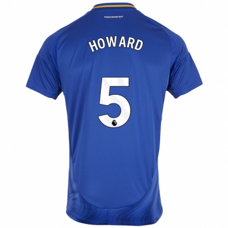 Kandiny Herren Sophie Howard #5 Blau Weiß Heimtrikot Trikot 2024/25 T-Shirt