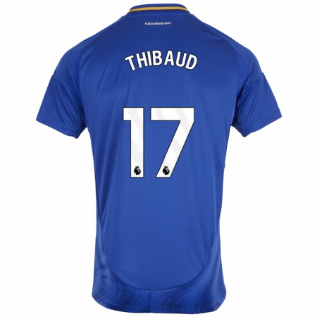 Kandiny Herren Julie Thibaud #17 Blau Weiß Heimtrikot Trikot 2024/25 T-Shirt