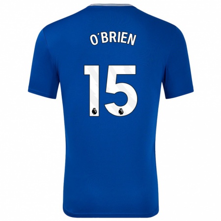 Kandiny Herren Jake O'brien #15 Blau Mit Heimtrikot Trikot 2024/25 T-Shirt