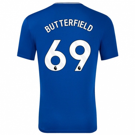 Kandiny Herren Luke Butterfield #69 Blau Mit Heimtrikot Trikot 2024/25 T-Shirt