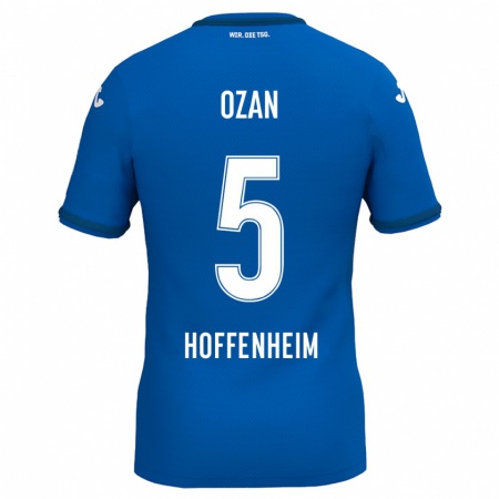 Kandiny Herren Ozan Kabak #5 Königsblau Heimtrikot Trikot 2024/25 T-Shirt