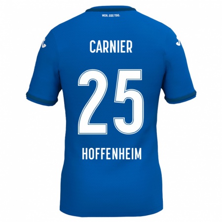 Kandiny Herren Alekseï Carnier #25 Königsblau Heimtrikot Trikot 2024/25 T-Shirt