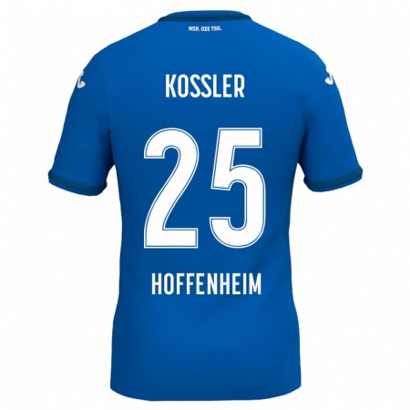 Kandiny Herren Melissa Kössler #25 Königsblau Heimtrikot Trikot 2024/25 T-Shirt