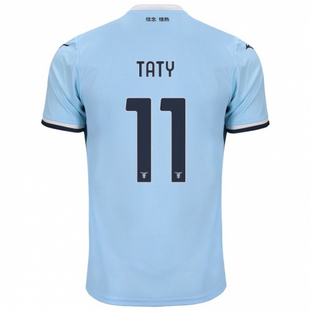 Kandiny Herren Taty Castellanos #11 Blau Heimtrikot Trikot 2024/25 T-Shirt