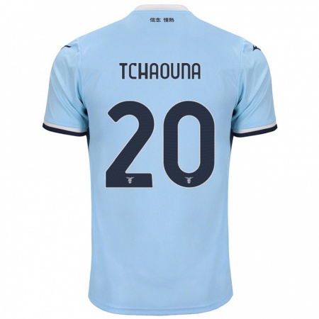 Kandiny Herren Loum Tchaouna #20 Blau Heimtrikot Trikot 2024/25 T-Shirt