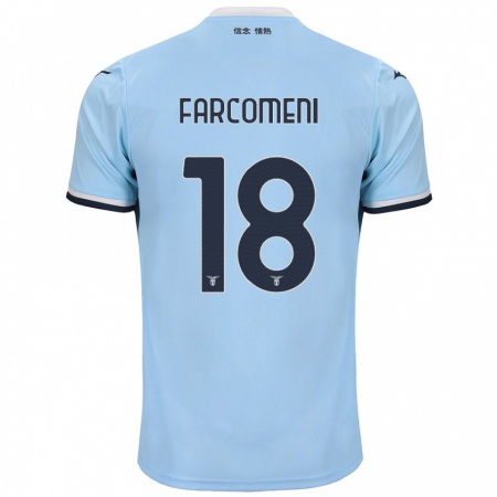 Kandiny Herren Valerio Farcomeni #18 Blau Heimtrikot Trikot 2024/25 T-Shirt