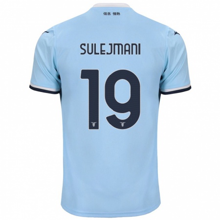 Kandiny Herren Flavio Sulejmani #19 Blau Heimtrikot Trikot 2024/25 T-Shirt