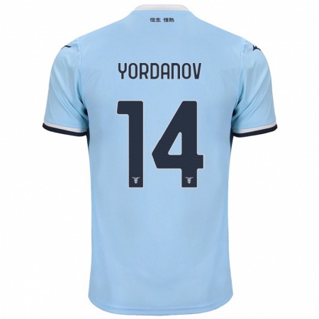 Kandiny Herren Damyan Yordanov #14 Blau Heimtrikot Trikot 2024/25 T-Shirt