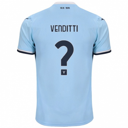 Kandiny Herren Pietro Venditti #0 Blau Heimtrikot Trikot 2024/25 T-Shirt