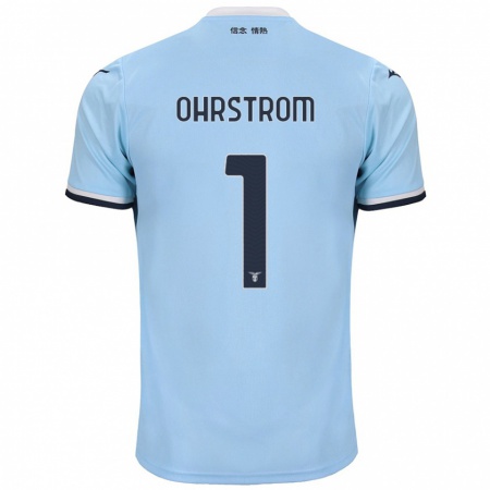 Kandiny Herren Stephanie Ohrstrom #1 Blau Heimtrikot Trikot 2024/25 T-Shirt