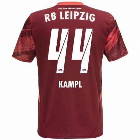 Kandiny Herren Kevin Kampl #44 Burgunderrot Auswärtstrikot Trikot 2024/25 T-Shirt