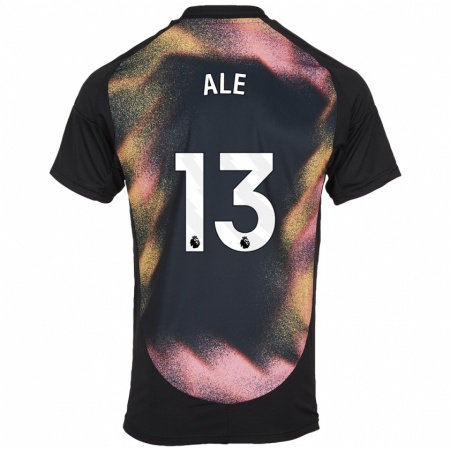 Kandiny Herren Asmita Ale #13 Schwarz Weiß Auswärtstrikot Trikot 2024/25 T-Shirt