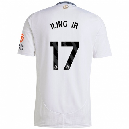 Kandiny Herren Samuel Iling-Junior #17 Weiß Auswärtstrikot Trikot 2024/25 T-Shirt