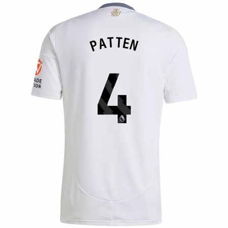 Kandiny Herren Anna Patten #4 Weiß Auswärtstrikot Trikot 2024/25 T-Shirt