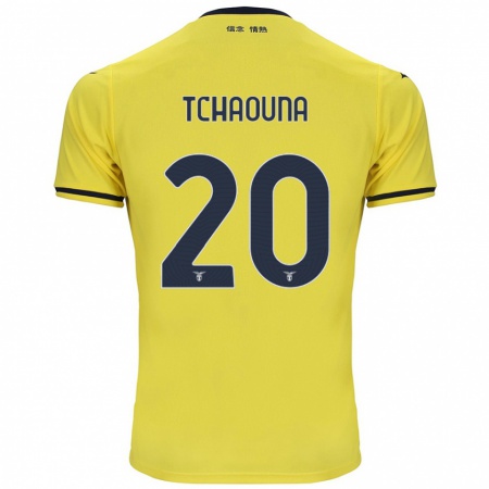 Kandiny Herren Loum Tchaouna #20 Gelb Auswärtstrikot Trikot 2024/25 T-Shirt