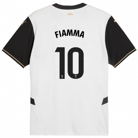 Kandiny Damen Fiamma #10 Weiß Schwarz Heimtrikot Trikot 2024/25 T-Shirt