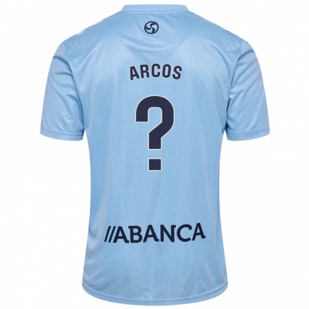 Kandiny Damen Ángel Arcos #0 Himmelblau Heimtrikot Trikot 2024/25 T-Shirt