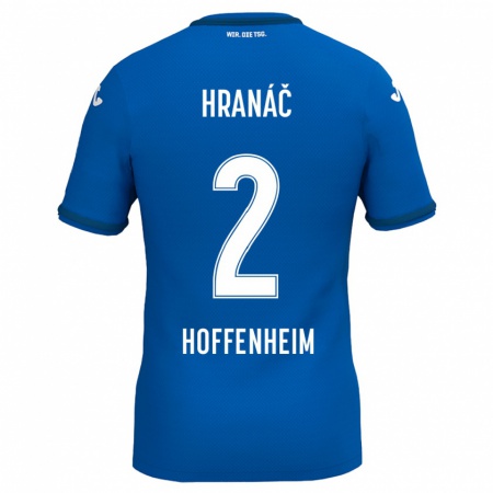 Kandiny Damen Robin Hranac #2 Königsblau Heimtrikot Trikot 2024/25 T-Shirt