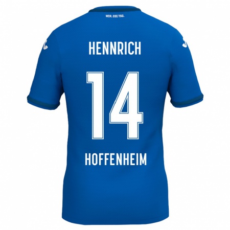 Kandiny Damen Paul Hennrich #14 Königsblau Heimtrikot Trikot 2024/25 T-Shirt