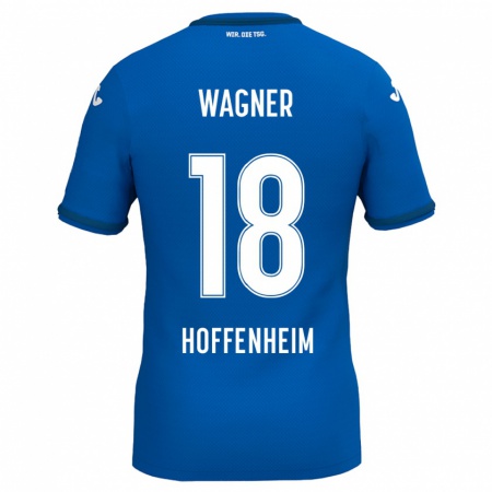 Kandiny Damen Ricardo Wagner #18 Königsblau Heimtrikot Trikot 2024/25 T-Shirt