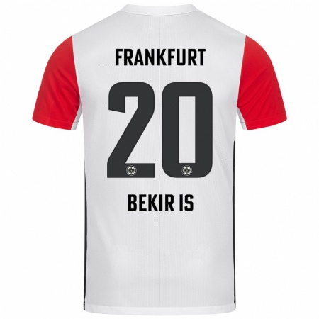 Kandiny Damen Eba Bekir Is #20 Weiß Rot Heimtrikot Trikot 2024/25 T-Shirt