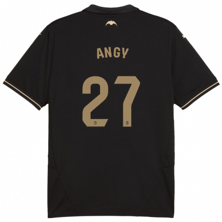 Kandiny Damen Angy #27 Schwarz Auswärtstrikot Trikot 2024/25 T-Shirt