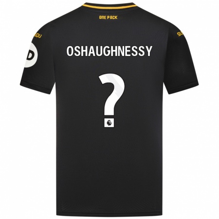 Kandiny Damen Joe Oshaughnessy #0 Schwarz Auswärtstrikot Trikot 2024/25 T-Shirt