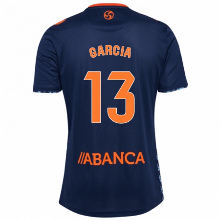 Kandiny Damen Raúl García #13 Marineblau Auswärtstrikot Trikot 2024/25 T-Shirt