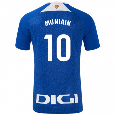 Kandiny Damen Iker Muniain #10 Königsblau Auswärtstrikot Trikot 2024/25 T-Shirt