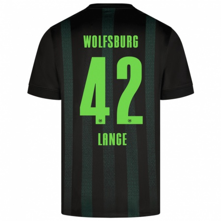 Kandiny Damen Felix Lange #42 Dunkelgrün Auswärtstrikot Trikot 2024/25 T-Shirt