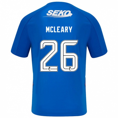 Kandiny Kinder Jodi Mcleary #26 Dunkelblau Heimtrikot Trikot 2024/25 T-Shirt