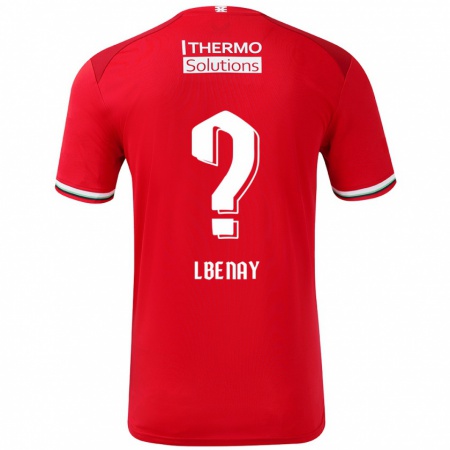 Kandiny Kinder Semir Lbenay #0 Rot Weiß Heimtrikot Trikot 2024/25 T-Shirt