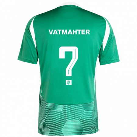 Kandiny Kinder Liam Vatmahter #0 Grün Weiß Heimtrikot Trikot 2024/25 T-Shirt