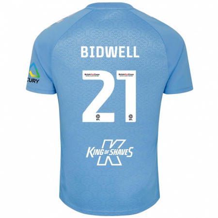 Kandiny Kinder Jake Bidwell #21 Blau Weiß Heimtrikot Trikot 2024/25 T-Shirt