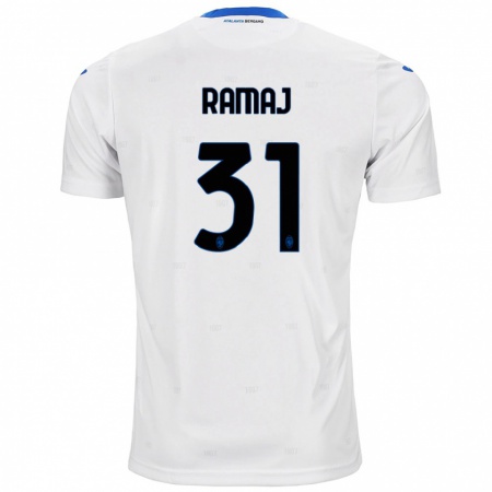 Kandiny Kinder Gabriel Ramaj #31 Weiß Auswärtstrikot Trikot 2024/25 T-Shirt