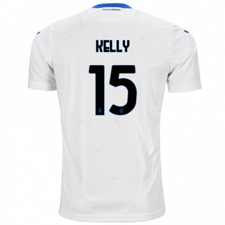 Kandiny Kinder Maegan Kelly #15 Weiß Auswärtstrikot Trikot 2024/25 T-Shirt