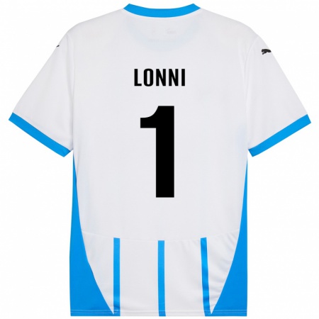 Kandiny Kinder Lia Lonni #1 Weiß Blau Auswärtstrikot Trikot 2024/25 T-Shirt