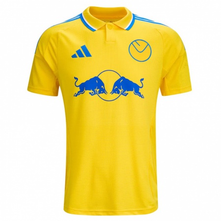 Kandiny Kinder Max Mcfadden #0 Gelb Blau Auswärtstrikot Trikot 2024/25 T-Shirt