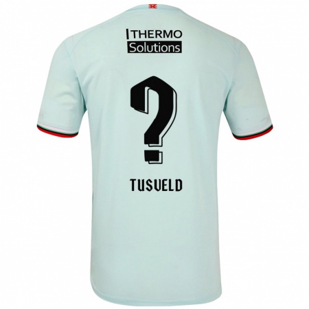 Kandiny Kinder Tijn Tusveld #0 Hellgrün Auswärtstrikot Trikot 2024/25 T-Shirt