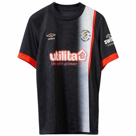 Kandiny Kinder Allan Campbell #22 Schwarz Orange Auswärtstrikot Trikot 2024/25 T-Shirt