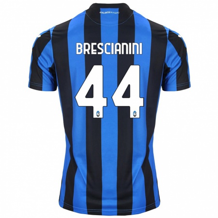 Kandiny Herren Marco Brescianini #44 Blau Schwarz Heimtrikot Trikot 2024/25 T-Shirt