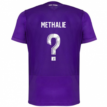 Kandiny Herren Dayann Methalie #0 Violett Weiß Heimtrikot Trikot 2024/25 T-Shirt