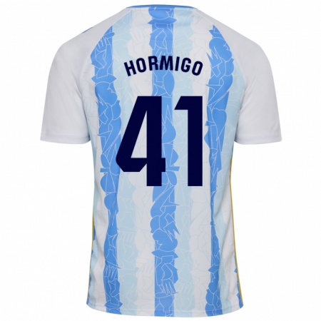 Kandiny Herren Cintia Hormigo #41 Weiß Blau Heimtrikot Trikot 2024/25 T-Shirt