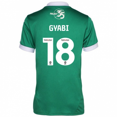 Kandiny Herren Darko Gyabi #18 Grün Weiß Heimtrikot Trikot 2024/25 T-Shirt