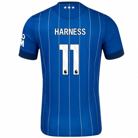 Kandiny Herren Marcus Harness #11 Marineblau Heimtrikot Trikot 2024/25 T-Shirt