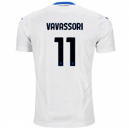 Kandiny Herren Dominic Vavassori #11 Weiß Auswärtstrikot Trikot 2024/25 T-Shirt