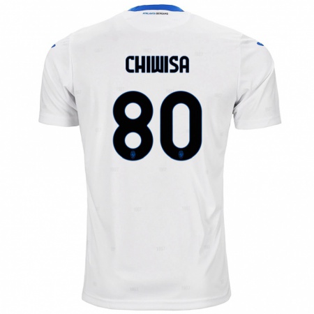 Kandiny Herren Mannah Chiwisa #80 Weiß Auswärtstrikot Trikot 2024/25 T-Shirt